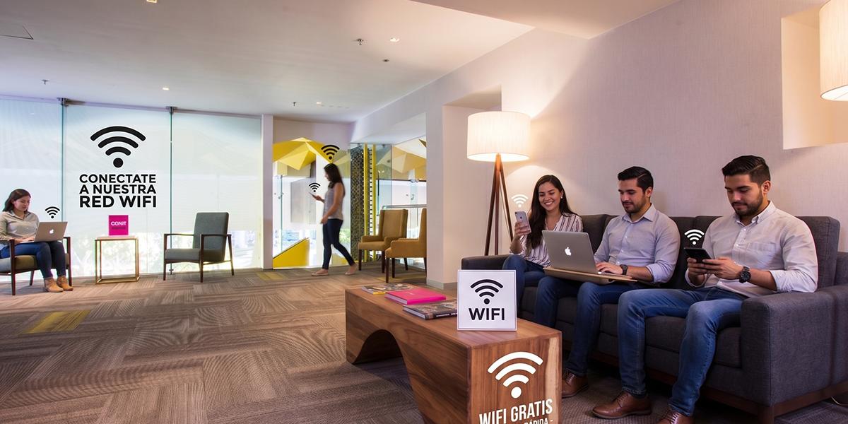 Wireless internet connection Krystal Urban® Guadalajara Wireless internet connection Krystal Urban® Guadalajara