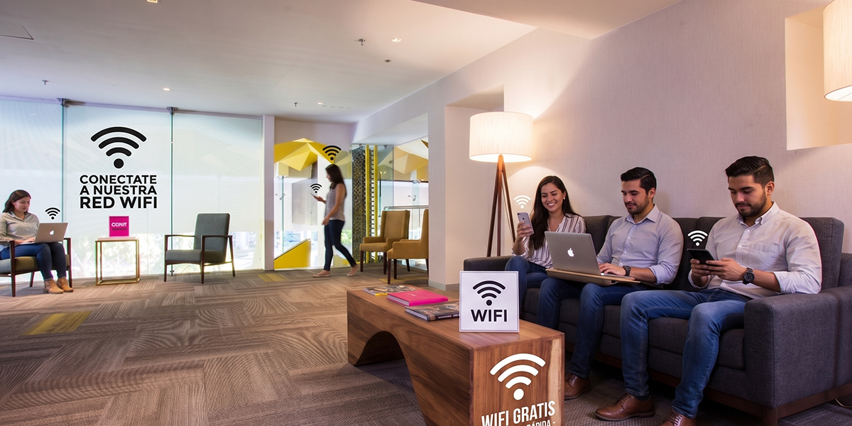 Wireless internet connection Krystal Urban® Guadalajara Wireless internet connection Krystal Urban® Guadalajara